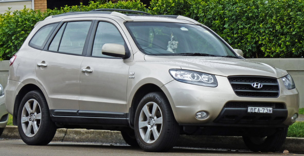 Порог правый Hyundai Santa Fe 2 2006-2012 (1мм)