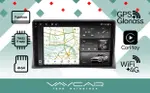 Магнитола для Volkswagen Multivan 2003-2015 - Vaycar VA81-042M-2K на Android 13, Быстрая, 2K QLED, CarPlay, 4G SIM-слот