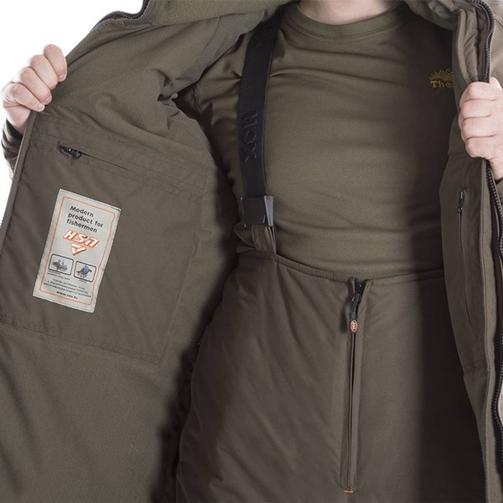 Костюм мужской зимний "Dikson" -45, canada, олива, ХСН