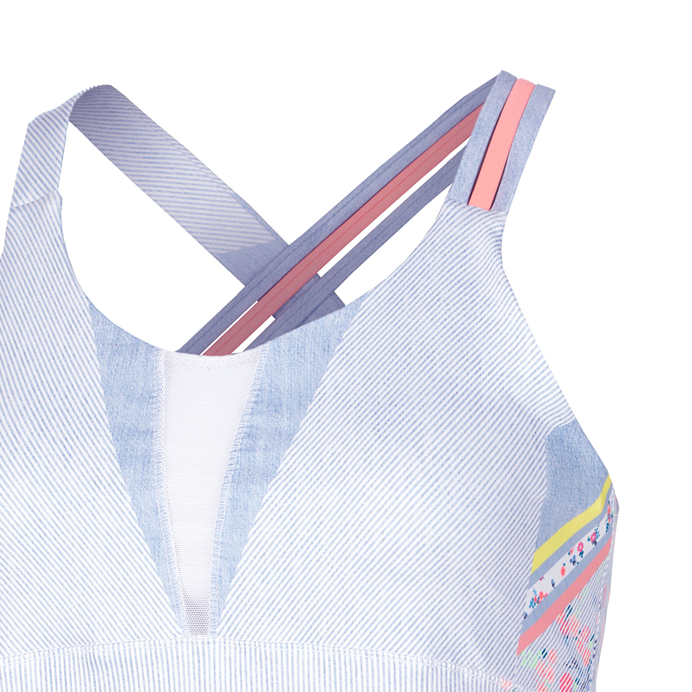 Женская теннисная майка Lucky in Love Liberty In Love With Bra Tank Top Women - Light Blue, Multicoloured
