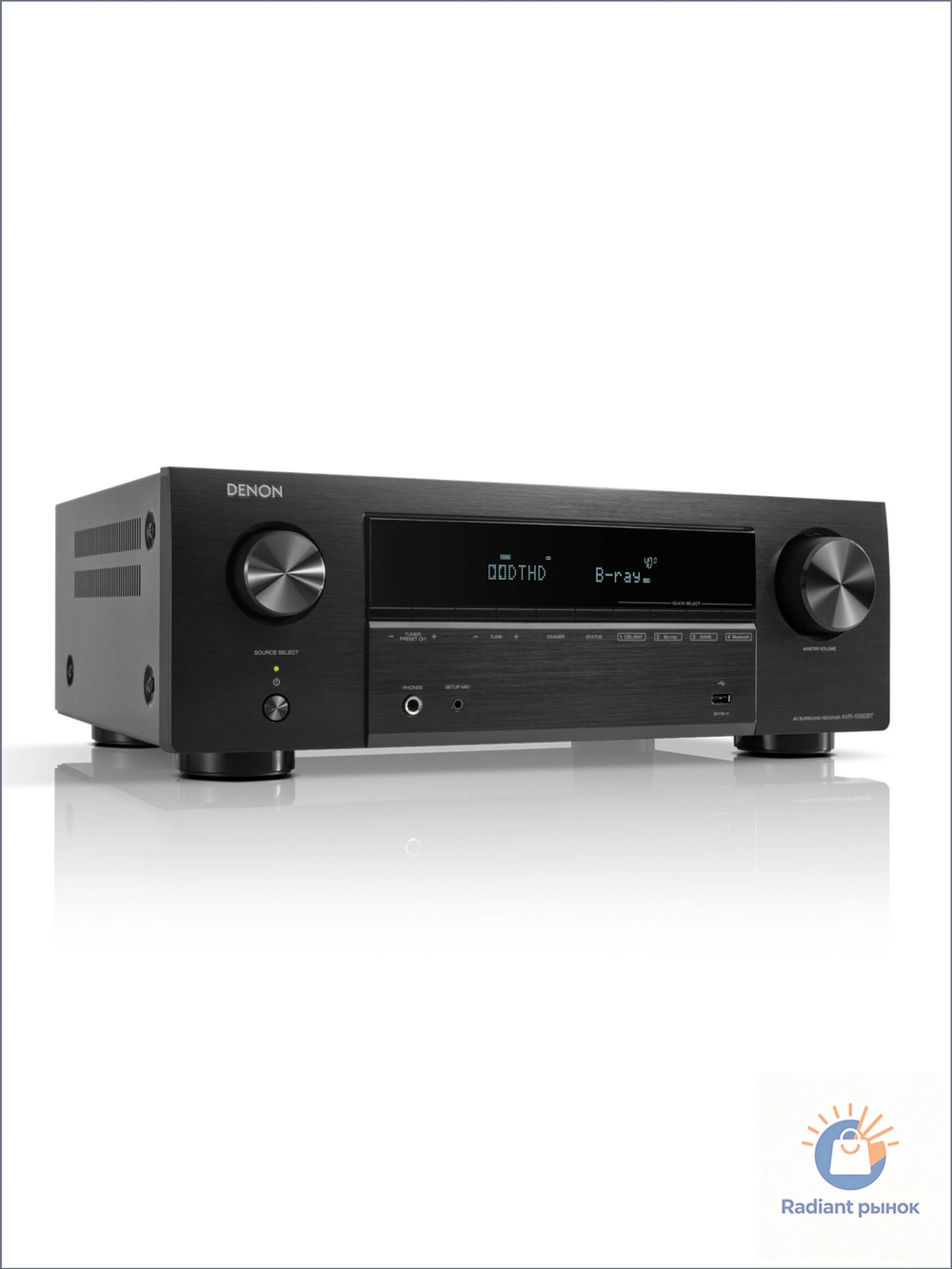 AV-ресивер DENON AVR-X580BT Black