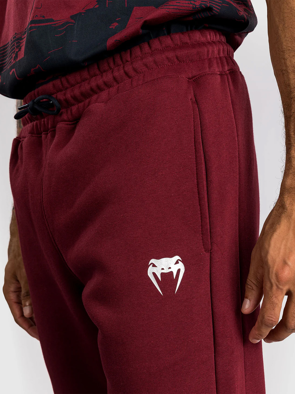 Брюки спортивные Venum UFC Zenith Fight Week (Plain Version) Burgundy/Silver