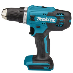 Дрель-шуруповерт аккумуляторная Makita DF488D002, 2 скорости, быстрозажимной патрон, 16 настроек крутящего момента, 2 аккумулятора 1.5 А*ч в кейсе