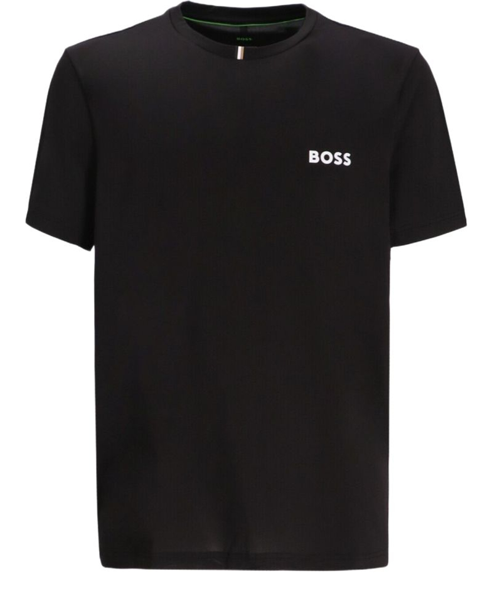 Мужская теннисная футболка BOSS Tee TOC - black