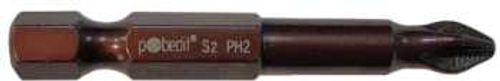 Бита DELUXE, PH 2х70 мм, S2+Bronze+AntiSlip, Pobedit10 шт. пластиковая коробка