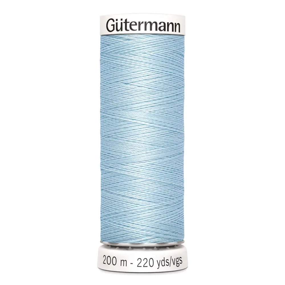 Нить Sew-All 200 м, Gutermann, 276 бледно-голубой