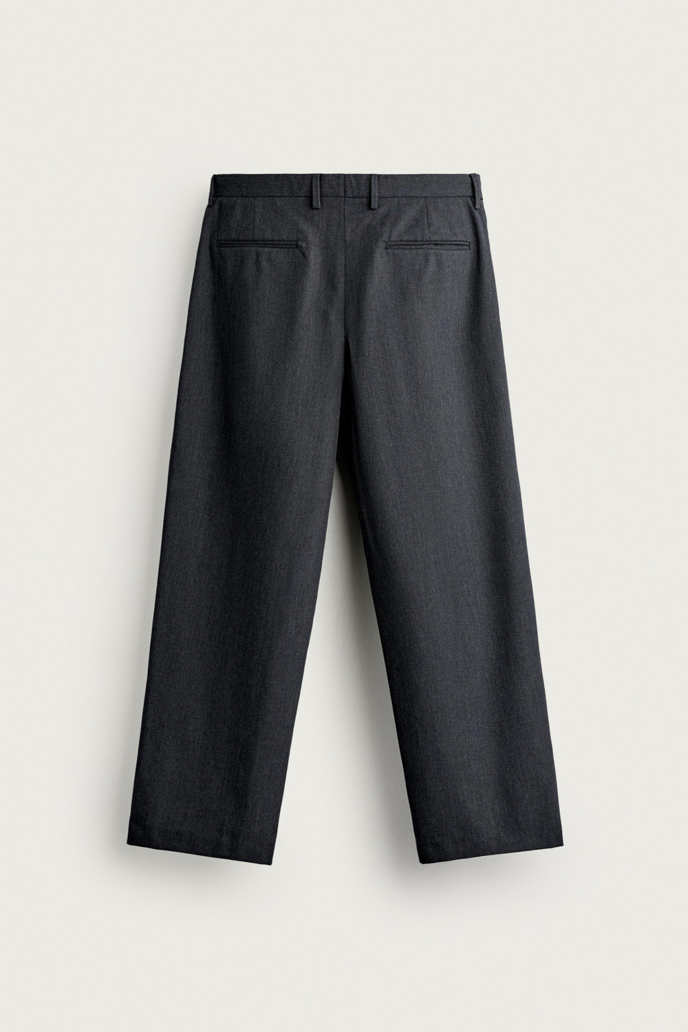 КОСТЮМНЫЕ БРЮКИ КЛАССИЧЕСКОГО КРОЯ СО СКЛАДКАМИ — ZARA