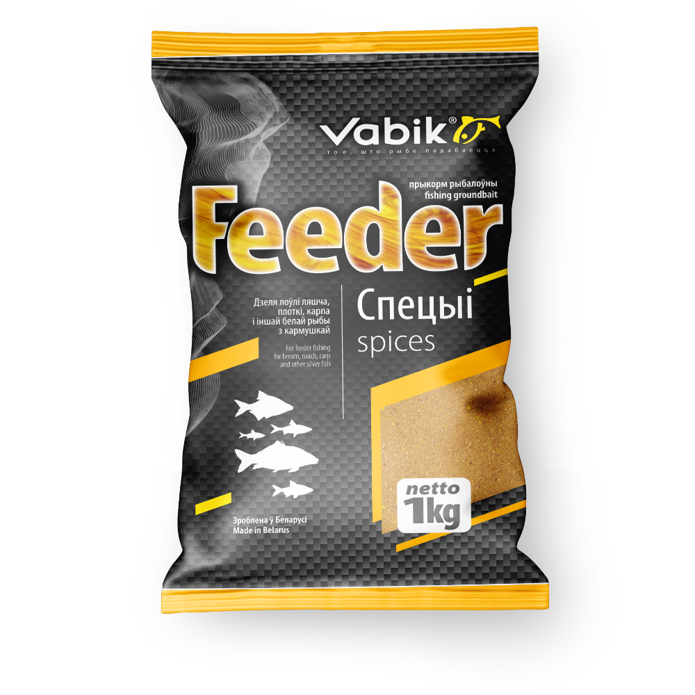 Прикормка Vabik Feeder "Специи" (коричневая), 1кг