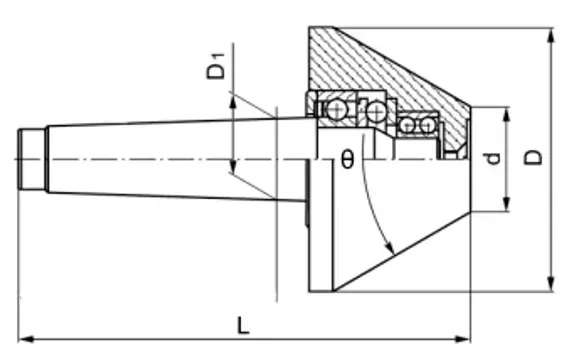 Центр вращающийся OCM КМ4 грибковый