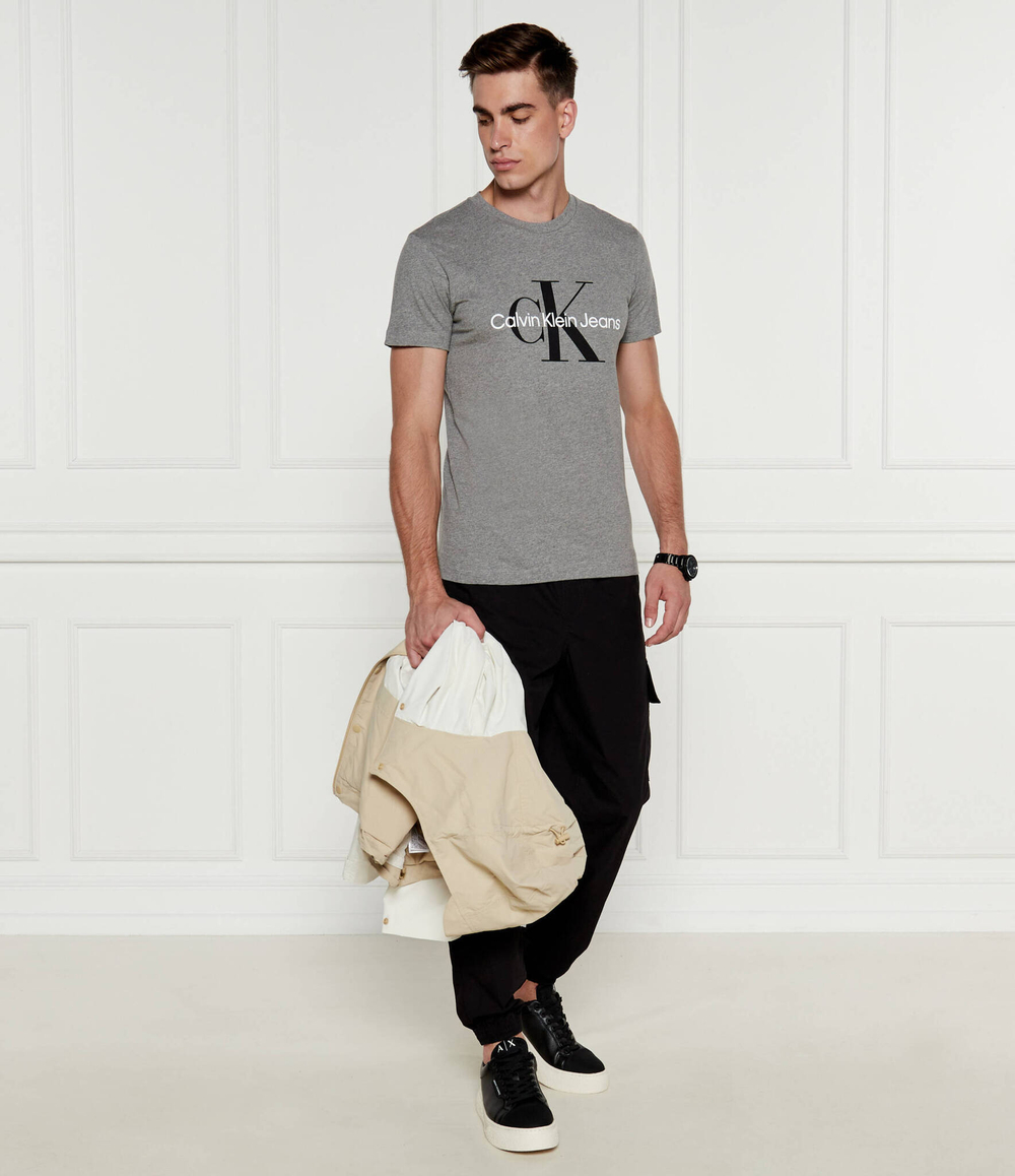 Футболка CALVIN KLEIN JEANS - серый(J30J320935)