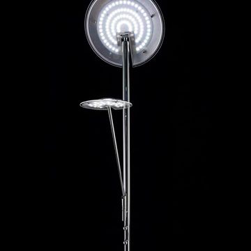 Торшер светодиодный CL802001 хром Дискус Citilux
