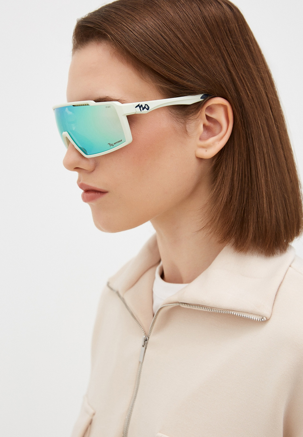 Спортивные очки 720armour A-Fei / Creamy Avocado / Smoke Lake Blue Lens