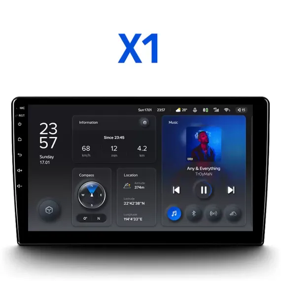 Монитор 9 дюймов TEYES X1 4/32 4G