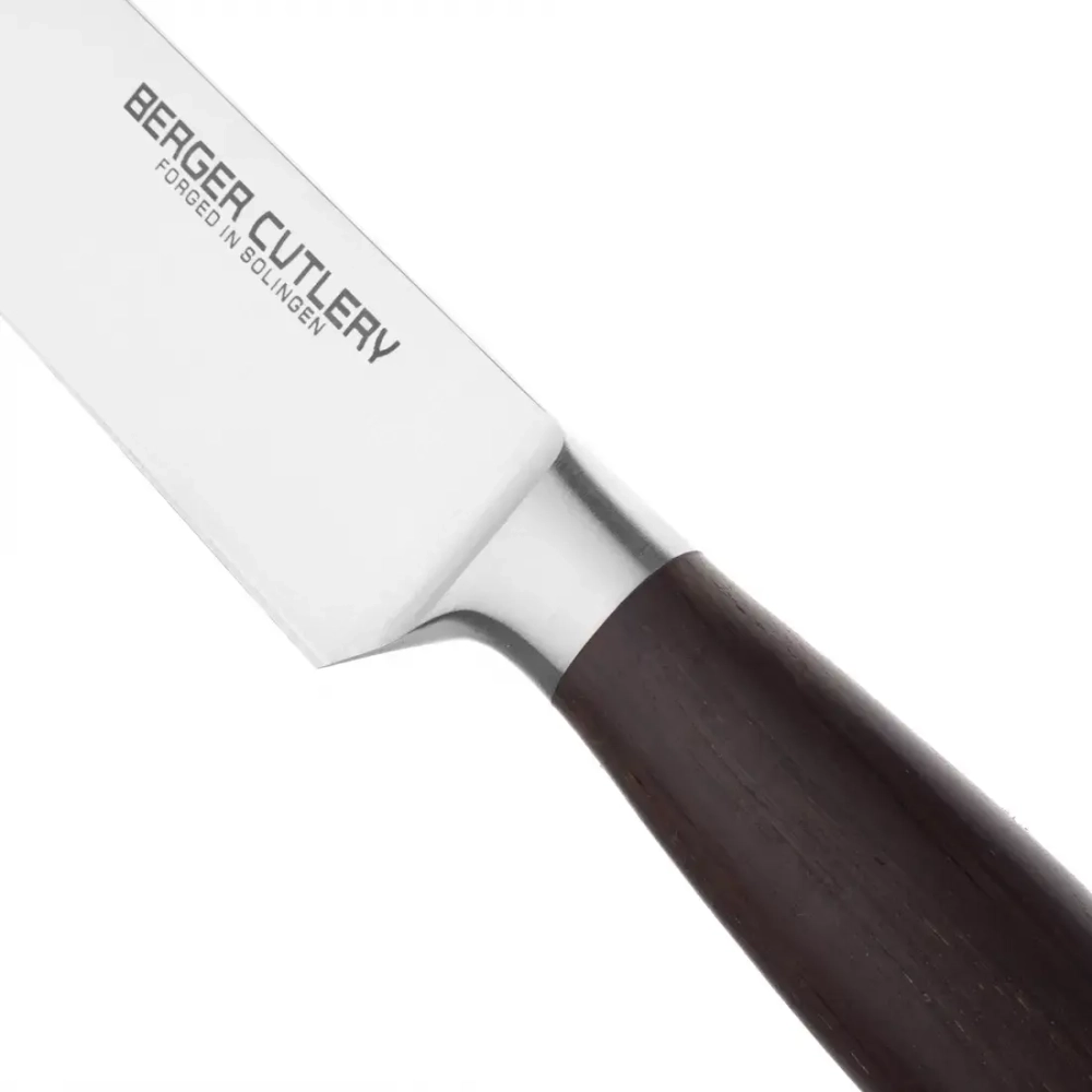 Нож для нарезки 21см Berger Cutlery Ergo Line Smoked Oak