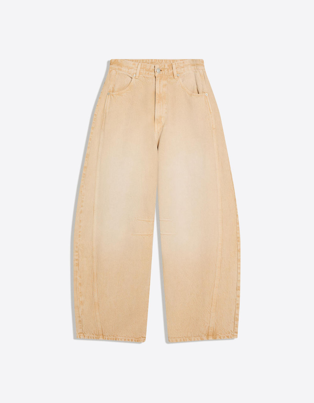 Женские джинсы-бананы - BERSHKA
