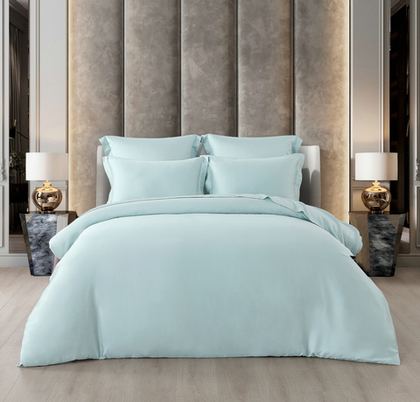 Постельное белье 2 спальное евро Luxe Dream Sensa Mint T1022E