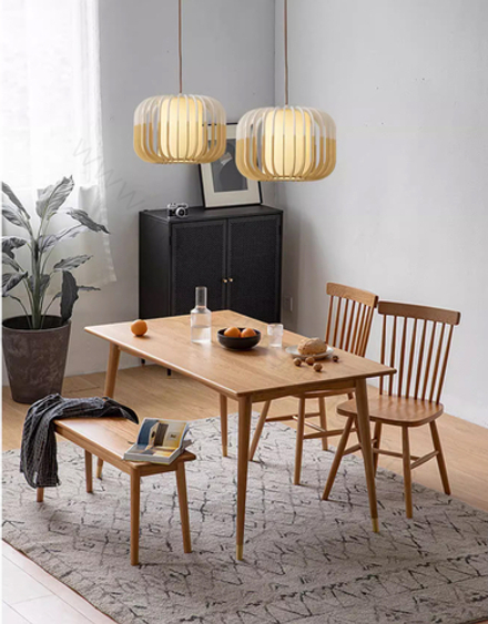 Pendant design lamp  Bamboo Light by Forestier