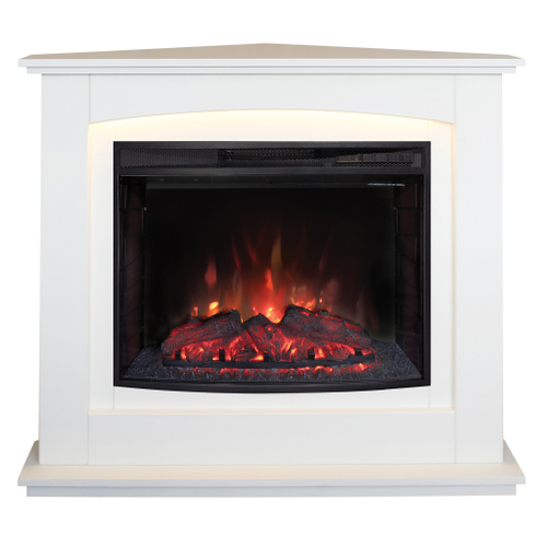 Каминокомплект Real Flame Canada Corner 25,5 WT с очагом Evrika 25,5 (угловой)