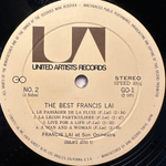 Francis Lai - The Best Of Francis Lai (Япония 1971г.)