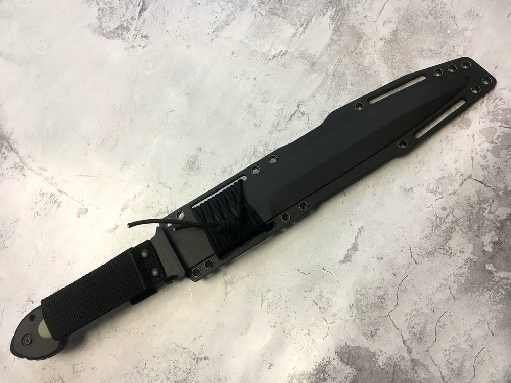 Нож кинжал цельномет. Fierce, Black PVD, Mr.Blade, сталь d2