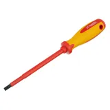 Отвертка Insulated, SL6.5 x 150 мм, CrMo, до 1000 В, двухкомпонентная рукоятка Matrix Professional — фото 1
