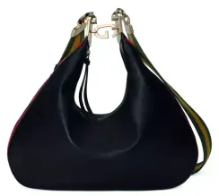 Большая сумка через плечо Gucci Attache черный