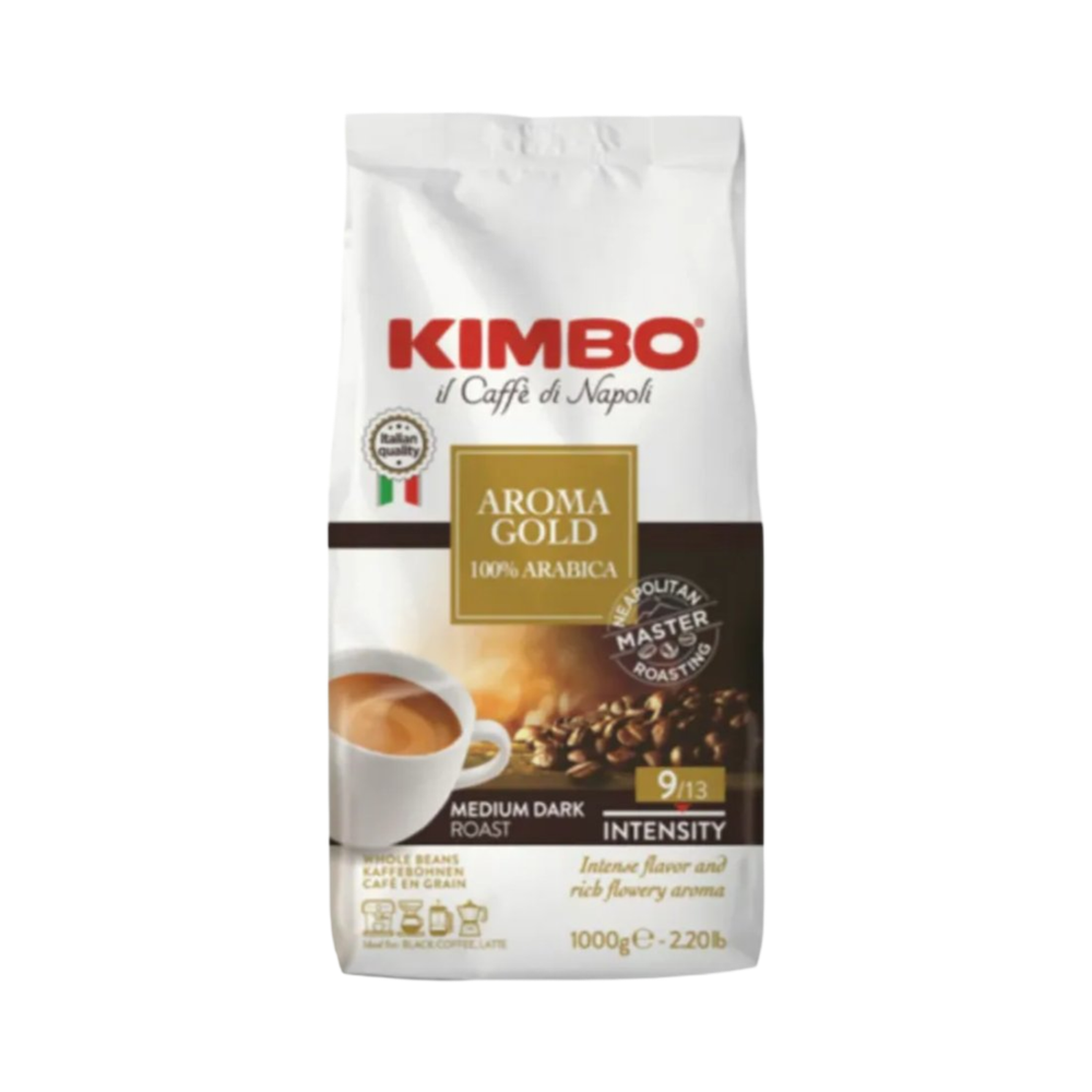 Кофе Kimbo Голд 100% Арабика жар.зерна 1кг