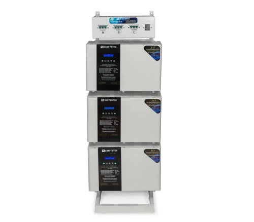 Трехфазный стабилизатор Энерготех PRIME 18000 (6000х3)