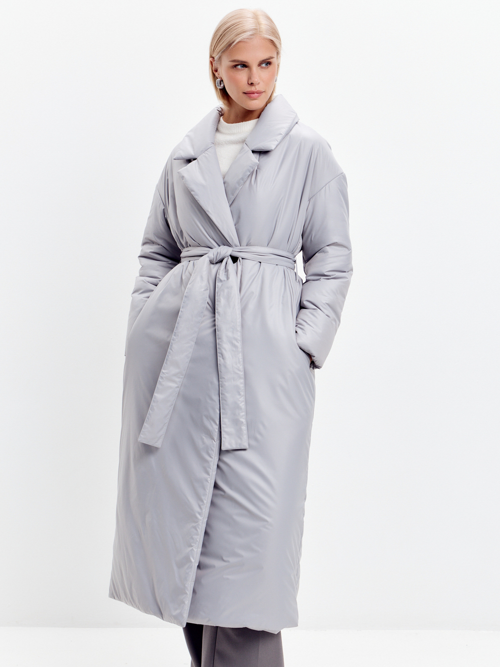 Пальто oversize силуэта