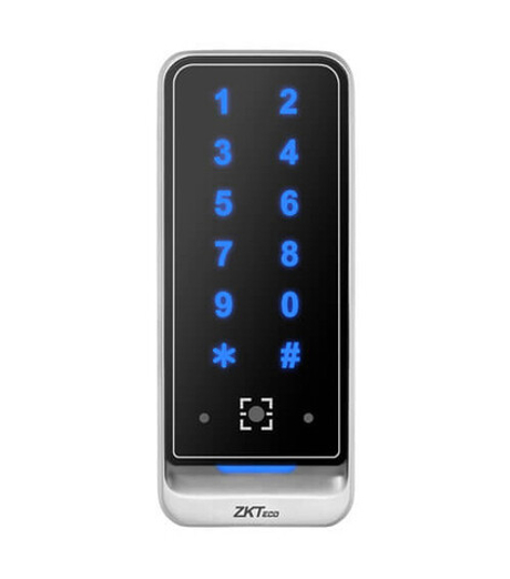 ZKTeco QR600-VK-M, уличный накладной считыватель MIFARE и QR-кодов, с клавиатурой