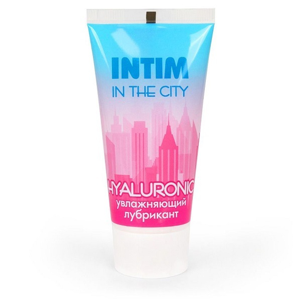 Увлажняющий лубрикант на водной основе Биоритм Intim in the city Hyaluronic