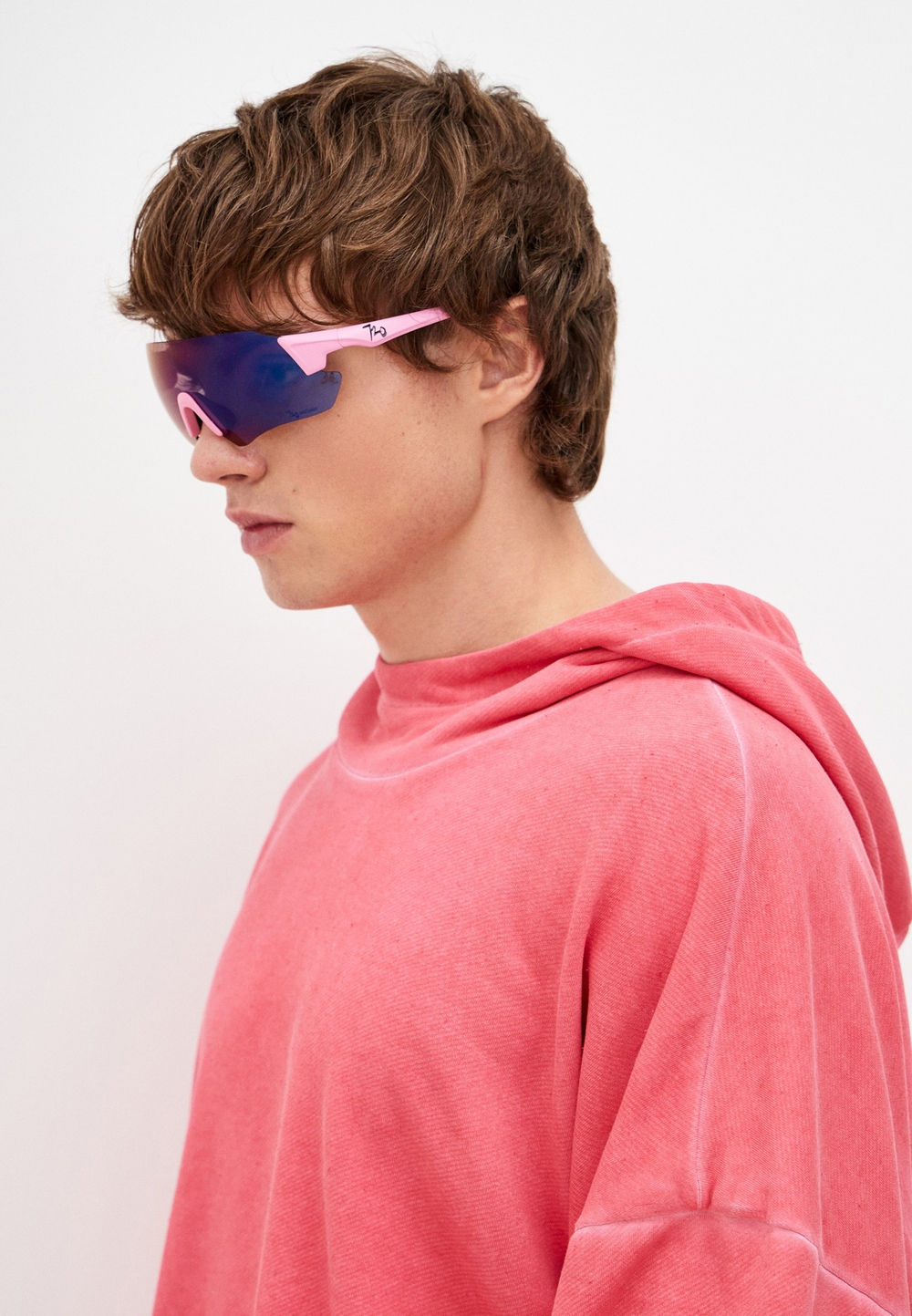 Спортивные очки с диоптриями 720armour Kamikaze + / Pale Red Violet / HC Brown Blue Lens