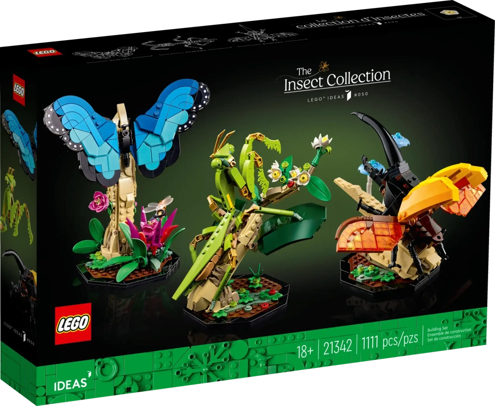 Конструктор LEGO Ideas 21342 Насекомые