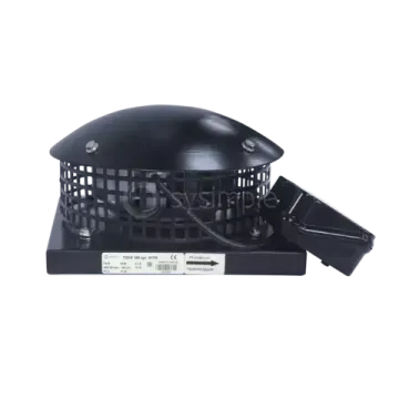 Крышный вентилятор TDHS 400 черный (Sysimple)