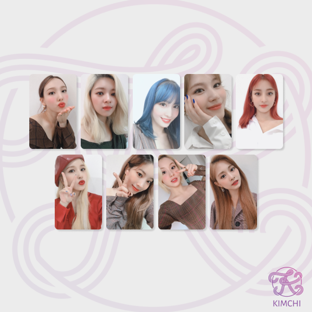 Набор селфи-фотокарточек - TWICE - BETTER Набор селфи-фотокарточек - TWICE - BETTER
