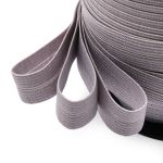Косая бейка трикотажная 16 мм / 50 метров, 149 св.серый 0316/8