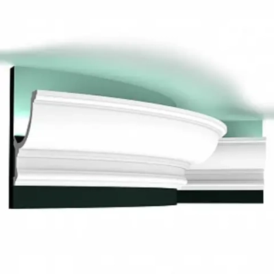 Карниз потолочный Orac Decor C901F гибкий 2000x148x124