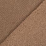 Футер 2-нитка с начесом 275 г/м², 150х180±5 см, коричневый/brown, Gamma DBKTN