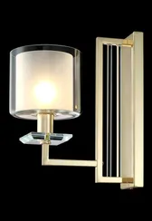 Бра Nicolas NICOLAS AP1 GOLD/WHITE Crystal Lux