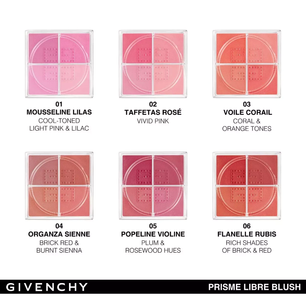 Givenchy Prisme Libre Loose Powder Blush 12H Radiance - Mousseline Lilas