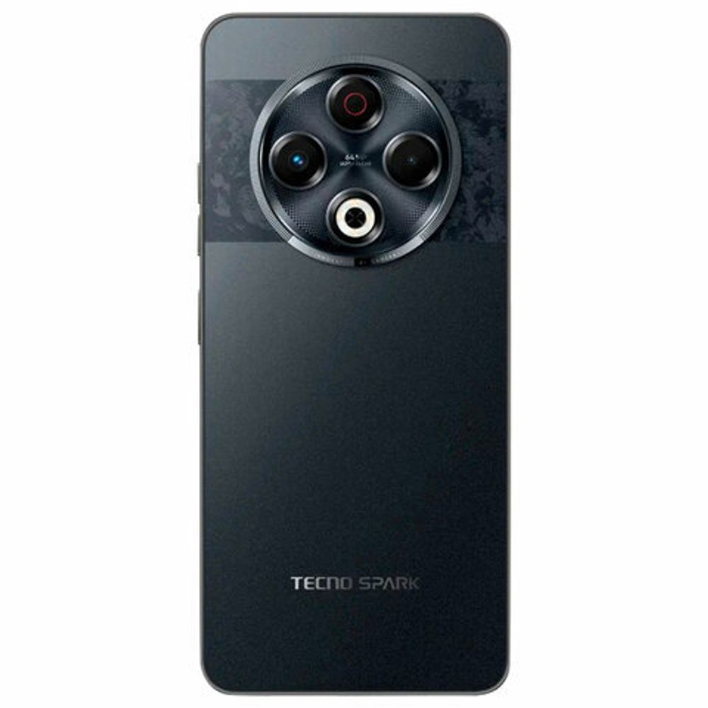 Смартфон TECNO SPARK 30, 2 SIM, 6,67", 4G, 108/8 Мп, 8/128, чёрный, пластик, TCN-KL6.8.128.BK, TCNKL6.8.128.BK