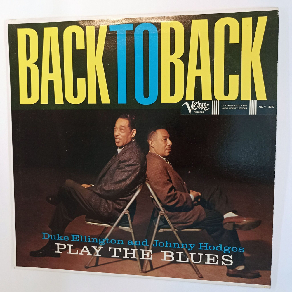 Винтажная виниловая пластинка LP Duke Ellington And Johnny Hodges Back To Back (USA)