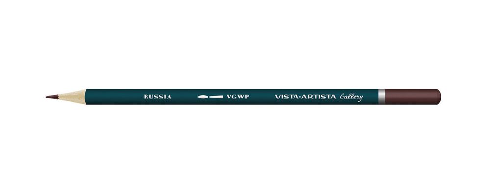 Карандаш акварельный ВИСТА АРТИСТА №707 сиена жженая (82984675344)