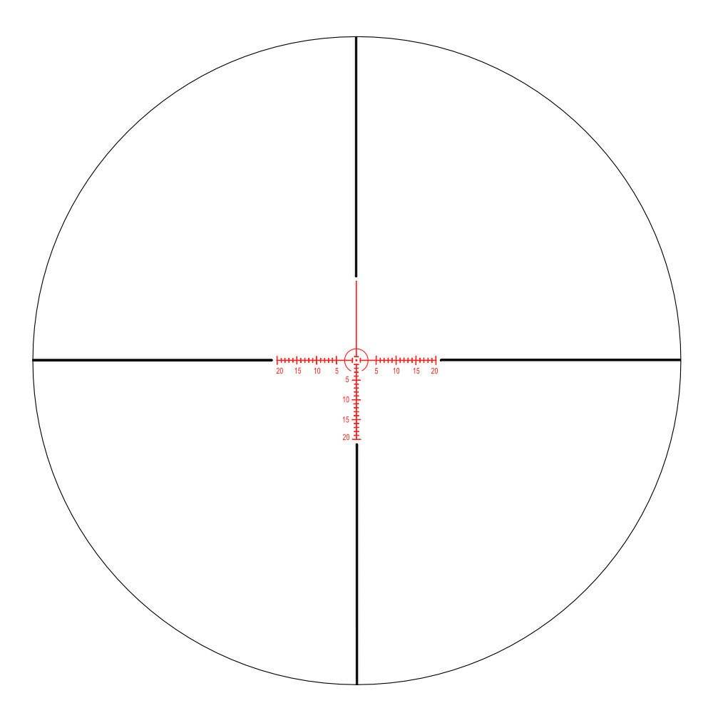 Прицел оптический Veber Black Russian 1-4х24 RG загонник