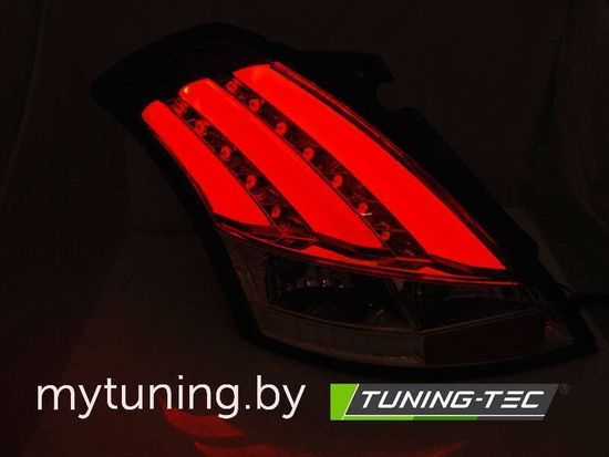 Задние фонари для Suzuki Swift III (10-17) LED темные