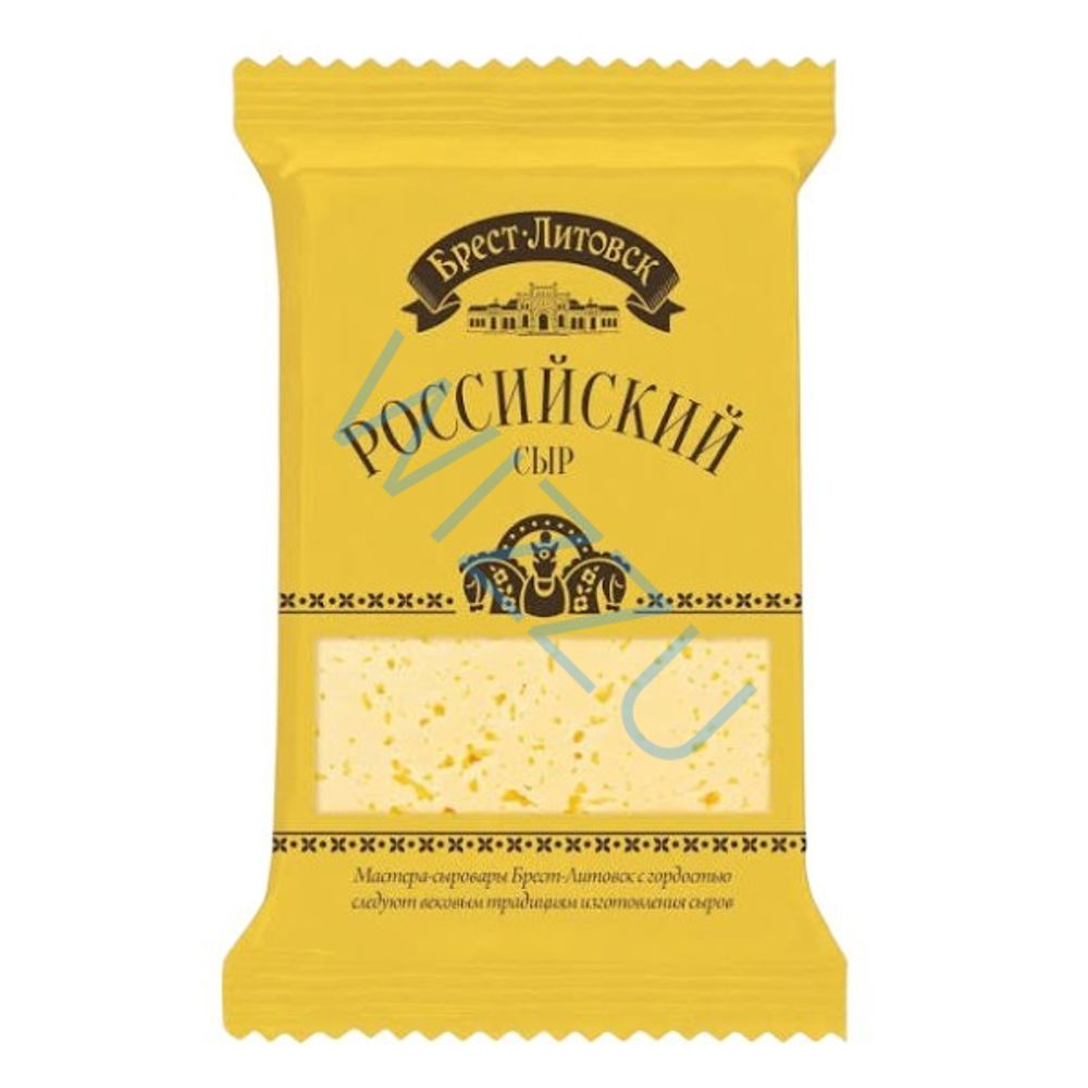 Сыр полутвердый Брест-Литовск российский 50 %