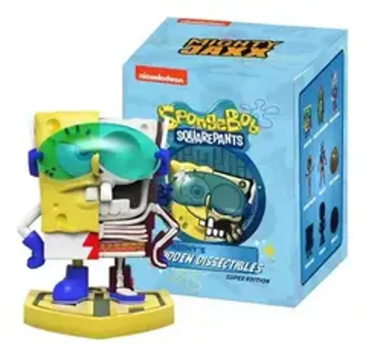 Случайная фигурка Mighty Jaxx SpongeBob Squarepants: Freeny's Hidden Dissectibles (Series Four)