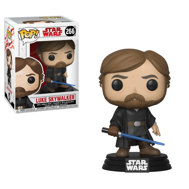 Funko POP! Bobble: Star Wars: The Last Jedi: Luke Skywalker (Final Battle)