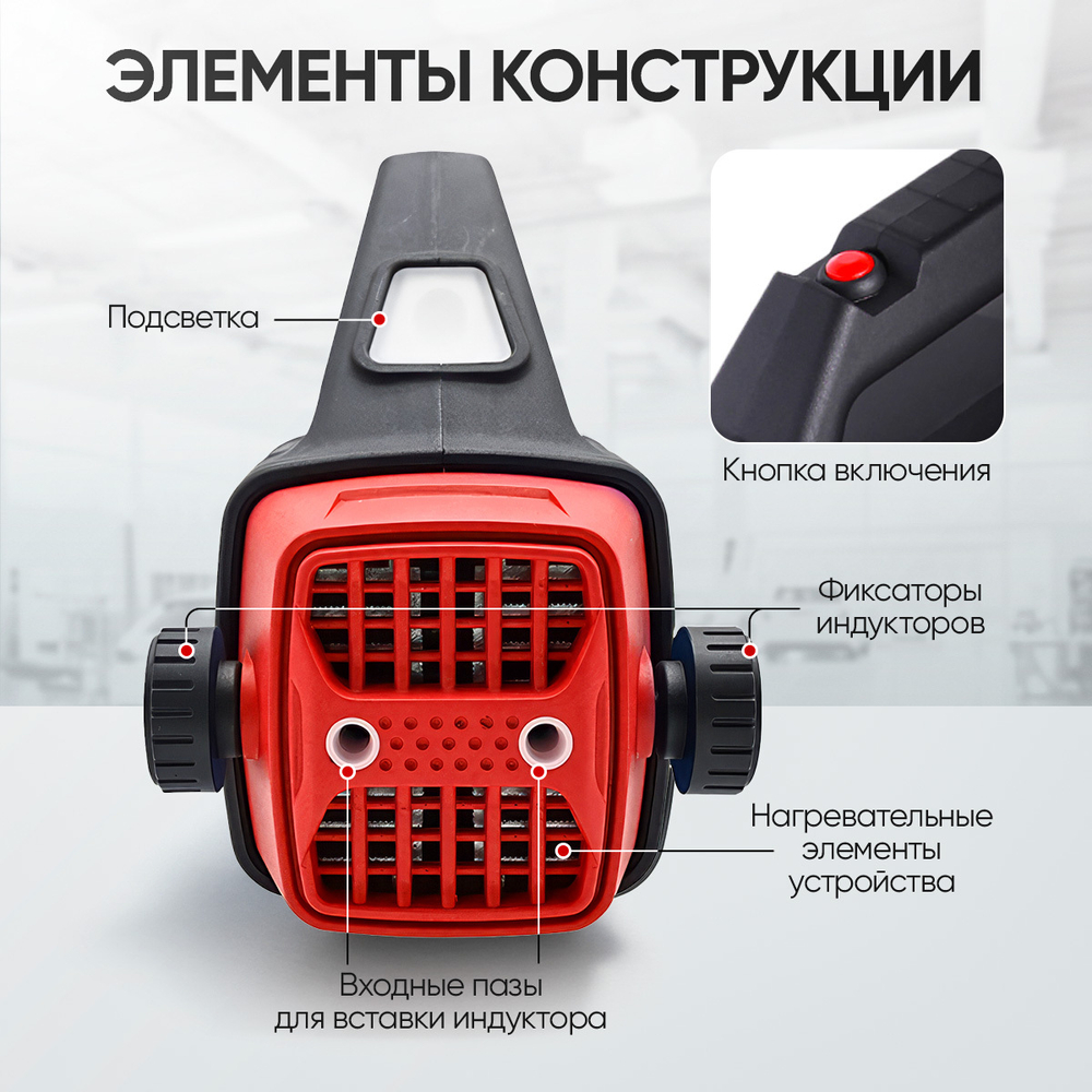 Индукционный беcпламенный нагреватель 2250 Вт iCarTool IC-195