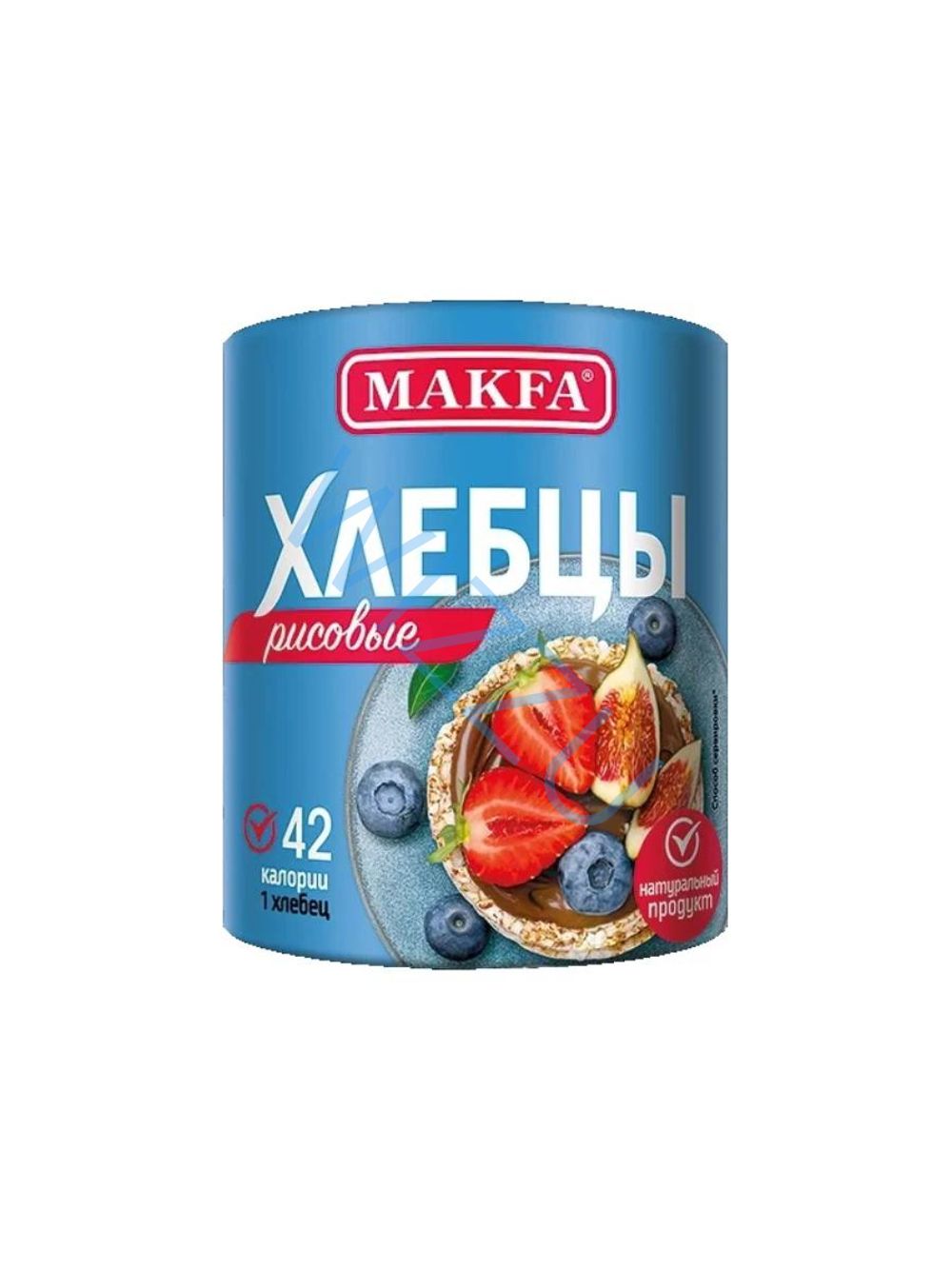 Хлебцы Makfa рисовые 42кал. 100гр